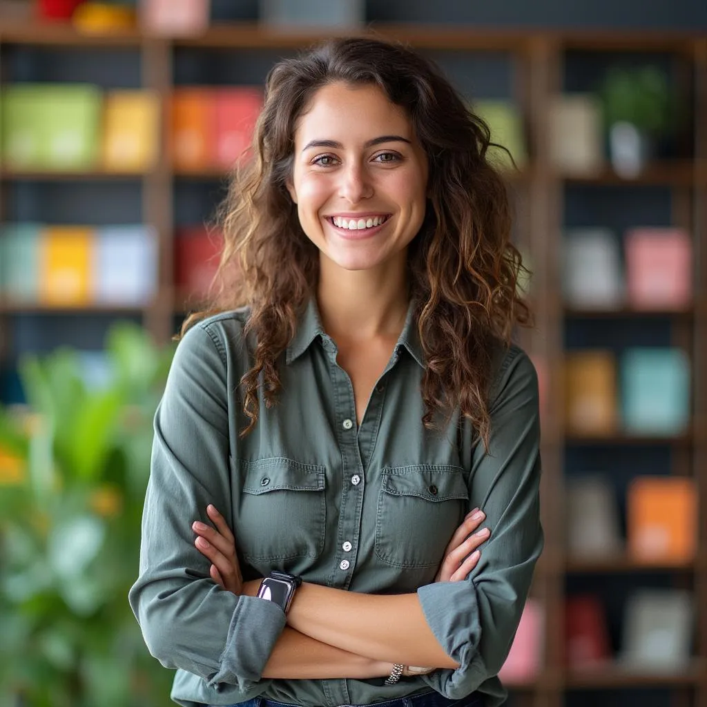 Retrato de Sofía Navarro, Jefa de Facilitación y Comunicación